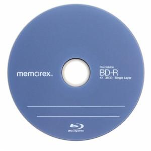 Memorex 4X 25GB Single Layer BD-R Single Disk